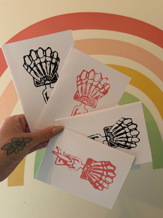 "Lost my Head" Blank Cards