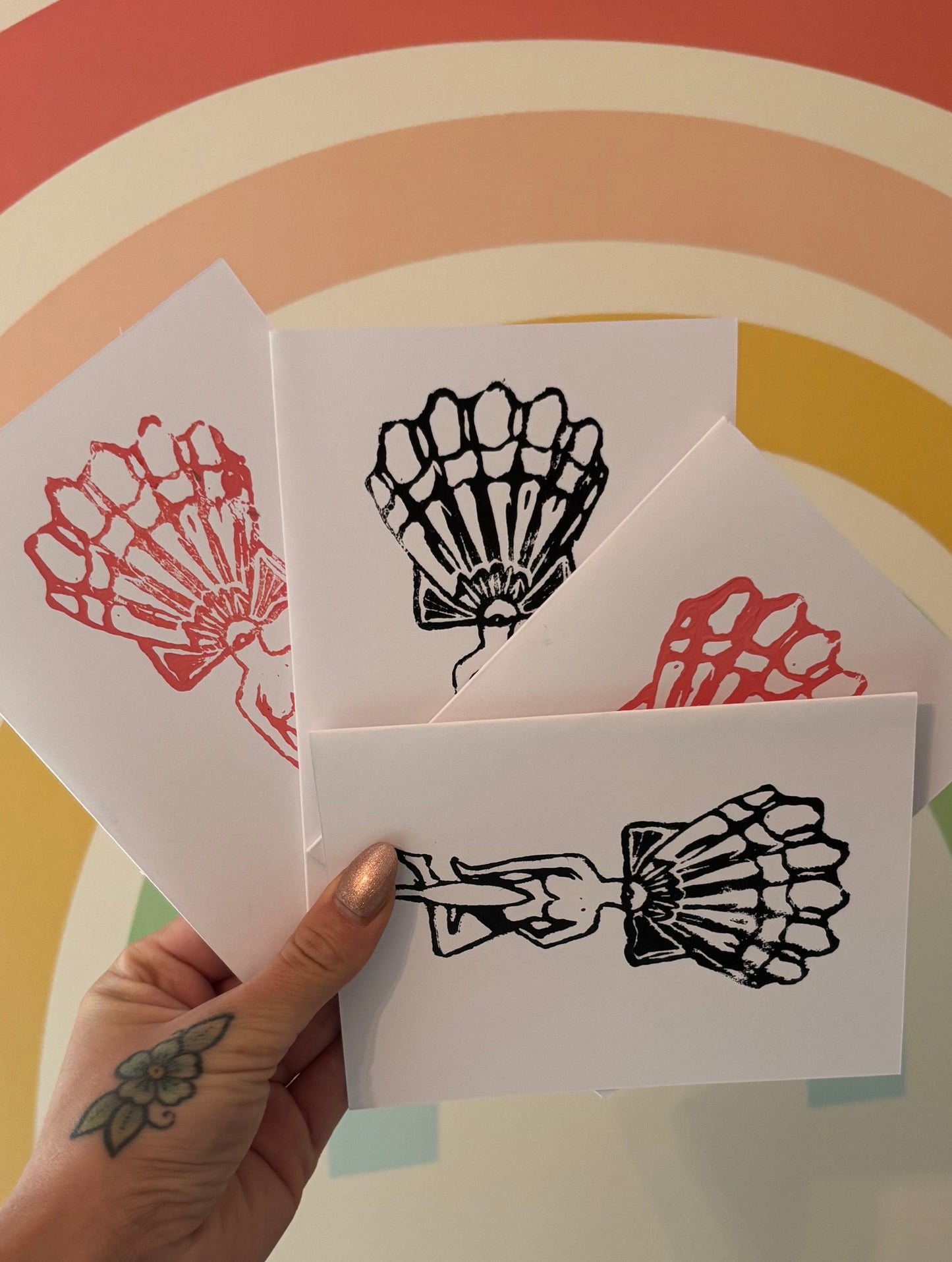 "Lost my Head" Blank Cards